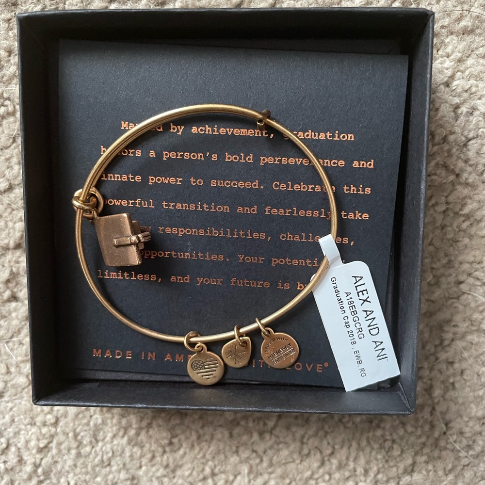 Alex and Ani Graduation Bracelet